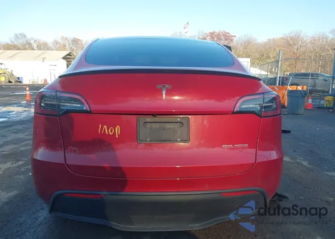 2022 Tesla Model Y Performance Dual Motor All-Wheel Drive из США, поврежденный, VIN 7SAYGDEF7NF376953